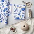Search for navy floral wrapping paper Flowers