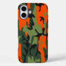 Search for orange camouflage iphone cases Military