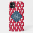 Search for seahorse pattern iphone cases Blue