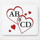 Search for two heart mousepads Hearts