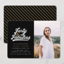 Search for 40 year old birthday invitations Forty