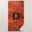 Search for orange beach towels Botanical