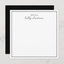Search for desk note cards Black and white
