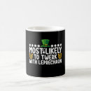 Search for dancing leprechaun mugs Clover