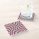 Search for burgundy coasters Modern