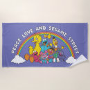 Search for sesame street characters beach towels Retro