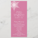 Search for winter wedding programs Snowflake