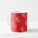 Search for red feather mugs Modern
