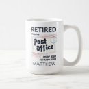 Search for mail delivery mugs Postal worker
