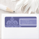 Search for vintage violet stickers Damask