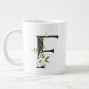 Search for f initial mugs Floral