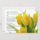 Search for yellow tulips invitations Summer