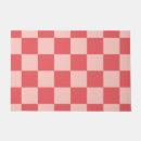 Search for checkered pattern doormats For her