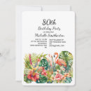 Search for pink flamingo invitations Tropical