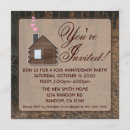 Search for cabin party invitations Cabins