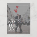 Search for elegant classy save the date postcards Minimalist