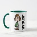 Search for peanuts character mugs Peppermint patty