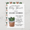 Search for succulent plants baby shower invitations Gender neutral