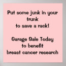 Search for fundraising posters Breast cancer