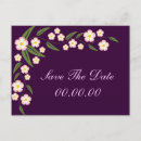 Search for pink save the date postcards Purple