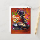 Search for sneakers postcards White