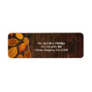 Search for fall leaves wedding return address labels Bridal