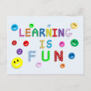 Search for education learning postcards Fun