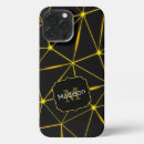 Search for gold triangles iphone cases Black
