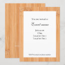 Search for light brown invitations Wood