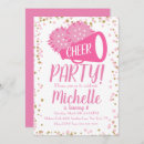 Search for cheerleading invitations Cheer party
