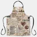 Search for brown pattern aprons Background