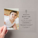 Search for chic christening invitations Typography
