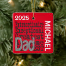 Search for worlds best dad christmas tree decorations Greatest