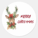 Search for christmas reindeer stickers Classic