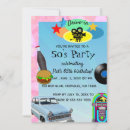 Search for 1950s car invitations Jukebox