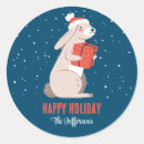 Search for rabbit illustration stickers Thank you