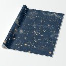 Search for celestial wrapping paper Starry night