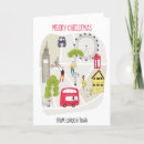 Search for map christmas cards London
