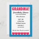 Search for grandma to be invitations Shower
