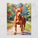 Search for min postcards Dog