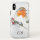 Search for robin bird iphone cases Winter