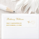 Search for airplane return address labels For her