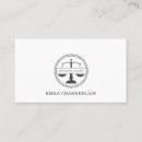 Search for justice business cards Scale of justice