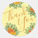 Search for light orange wedding stickers Yellow