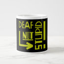 Search for deafness mugs Hearing impaired