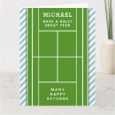 Search for funny tennis birthday cards Humour