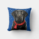 Search for black lab christmas cushions Winter