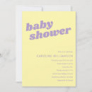 Search for colorful baby shower invitations Simple