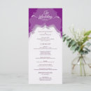 Search for pink wedding programs Formal