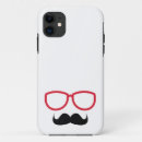 Search for moustache humour iphone cases Black